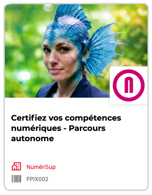 Certifiez vos compétences numériques - Parcours autonome